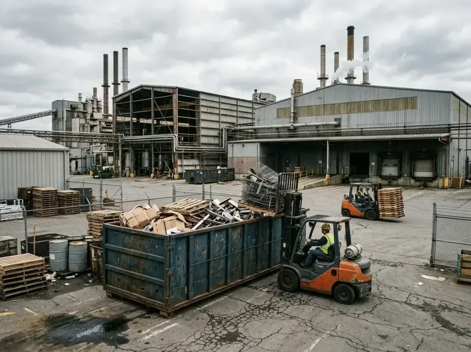 industrial-factory-scrap-conta-003 — frequently asked questions, Cheap Roll-off Dumpster Rentals in Calera, OK